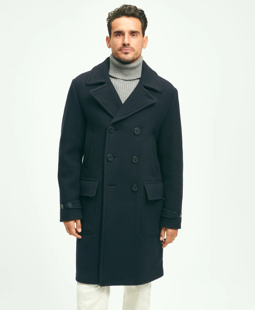 Double Faced Wool Top Coat | Brooks Brothers for sale