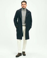 Double Faced Wool Top Coat | Brooks Brothers for sale