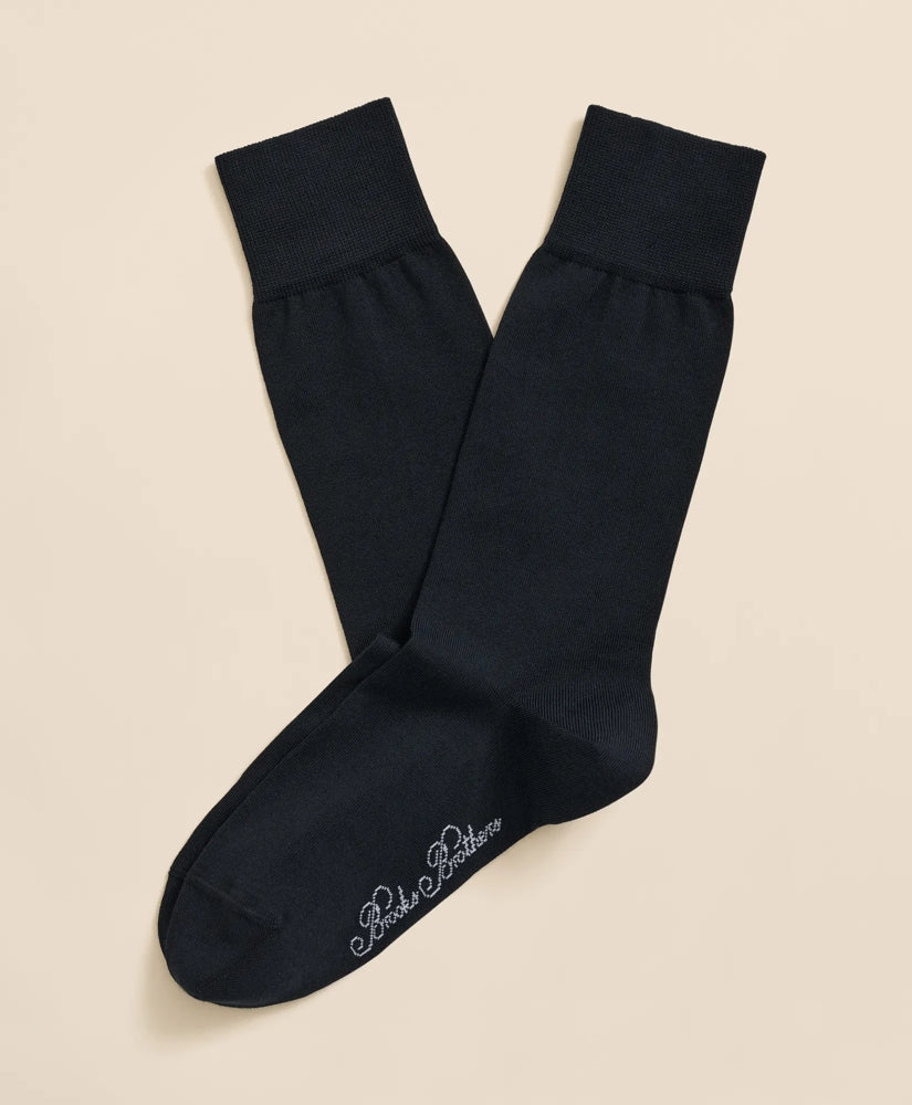 Egyptian-Cotton-Blend Socks | Brooks Brothers online