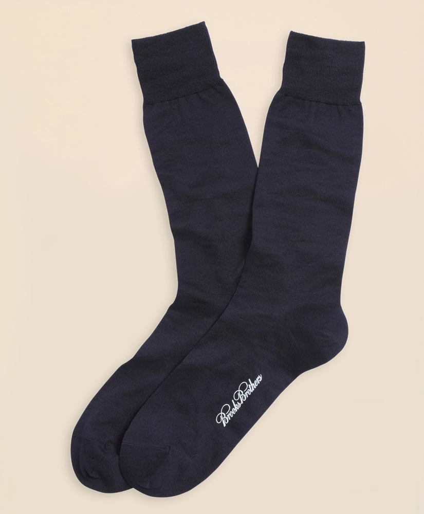 Egyptian Cotton Jersey Knit Crew Socks | Brooks Brothers discount
