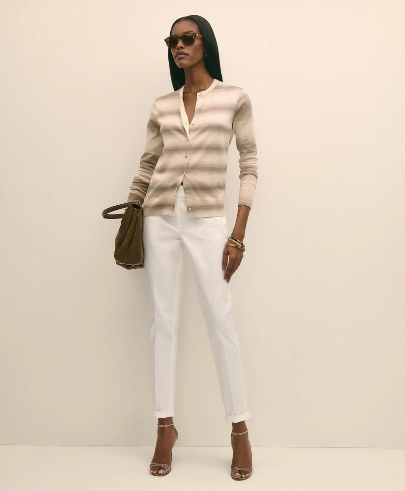 Egyptian Cotton Space-Dyed Cardigan | Brooks Brothers online
