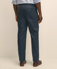Pleated Traditional Fit Stretch Cotton Advantage Chino® Pants | Brooks Brothers online