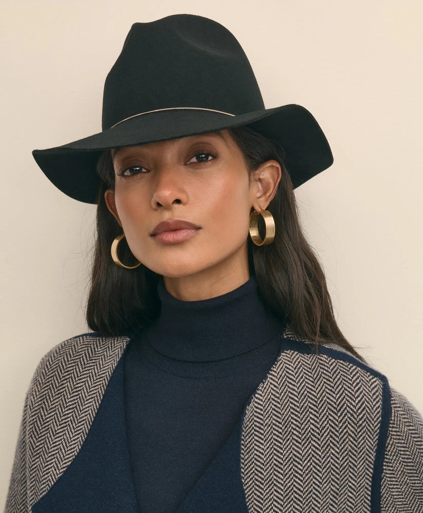 Eugenia Kim Brushed Wool Sandy Chain Hat | Brooks Brothers on sale