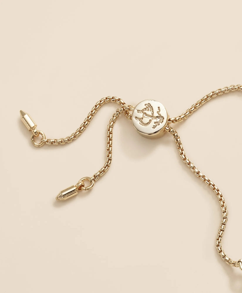 Faux-Pearl Gold-Plated Bolo Bracelet | Brooks Brothers cheap