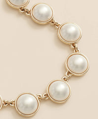 Faux-Pearl Gold-Plated Necklace | Brooks Brothers cheap
