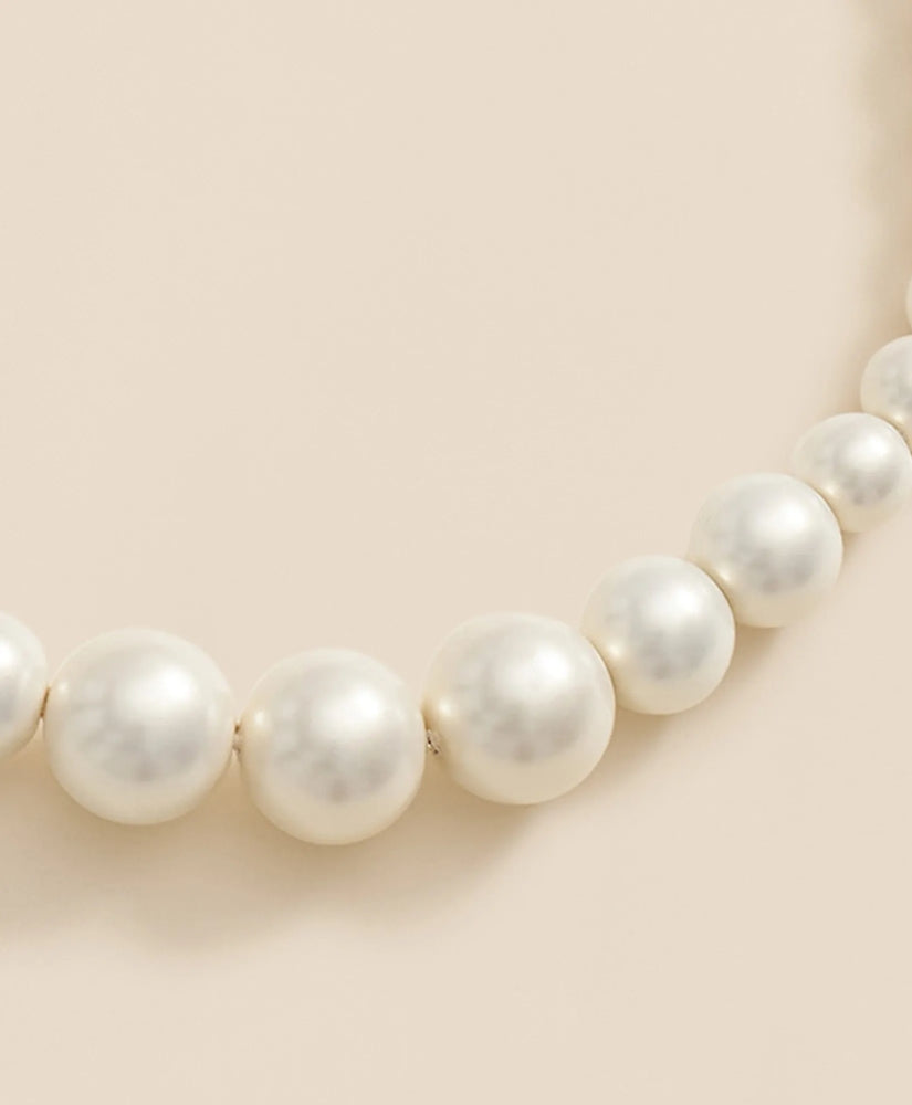 Faux-Pearl Gold-Plated Necklace | Brooks Brothers sale