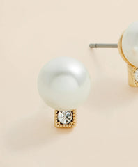 Faux Pearl Stud Earrings | Brooks Brothers sale