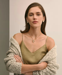 Faux Pearl & Crystal Pave Bow Pendant and Earrings Set | Brooks Brothers online
