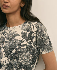 Floral Print Cotton Shell | Brooks Brothers for sale