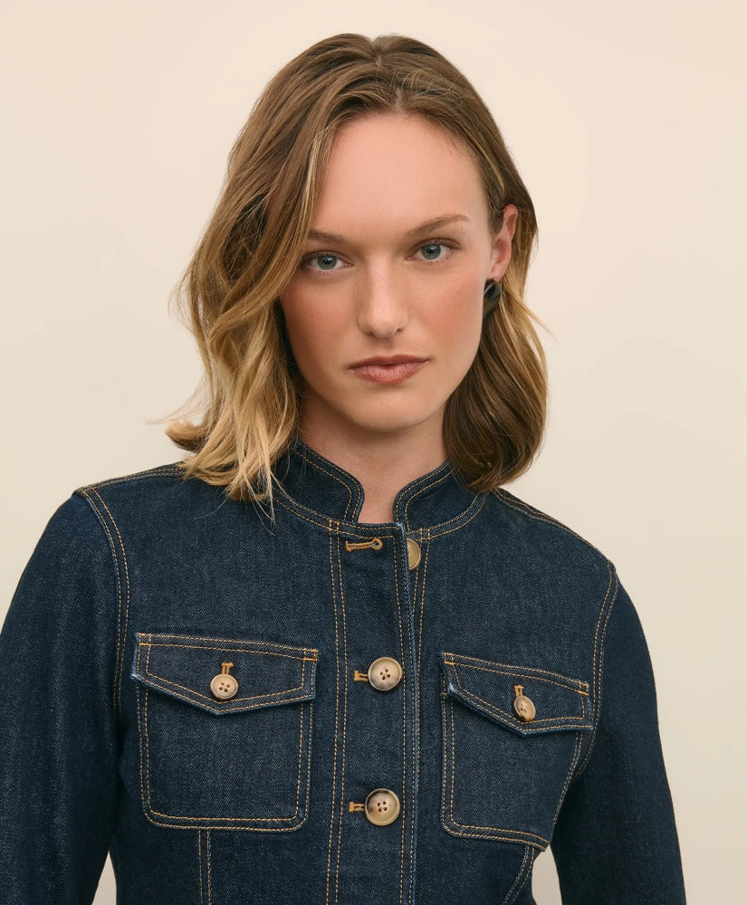 Four-Pocket Denim Jacket | Brooks Brothers sale