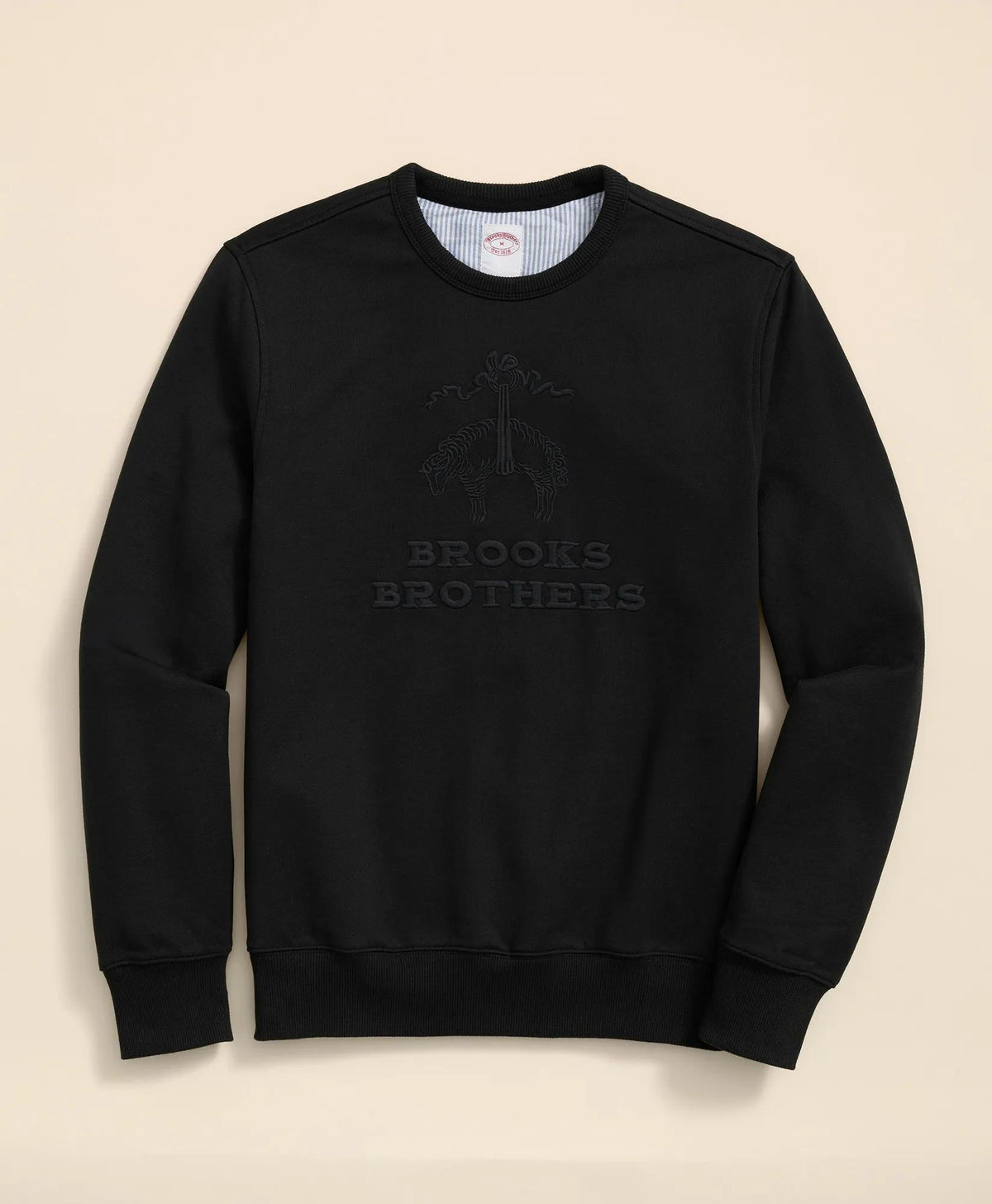 French Terry Emblem Sweatshirt | Brooks Brothers for sale