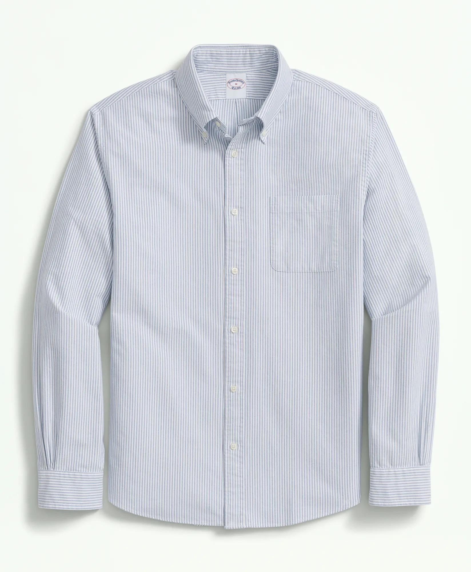 Friday Oxford Shirt, Candy Striped | Brooks Brothers sale