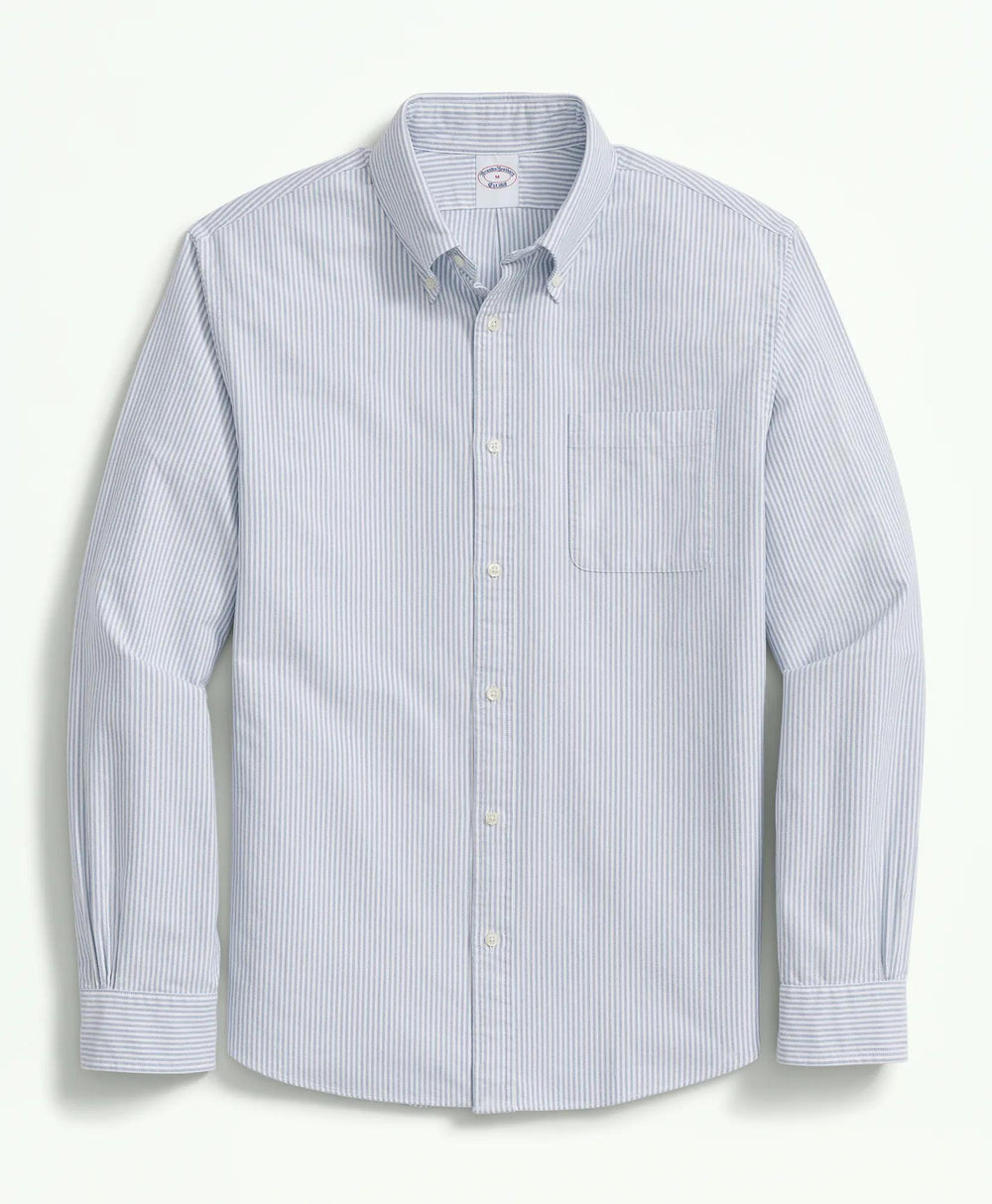 Friday Oxford Shirt, Candy Striped | Brooks Brothers sale