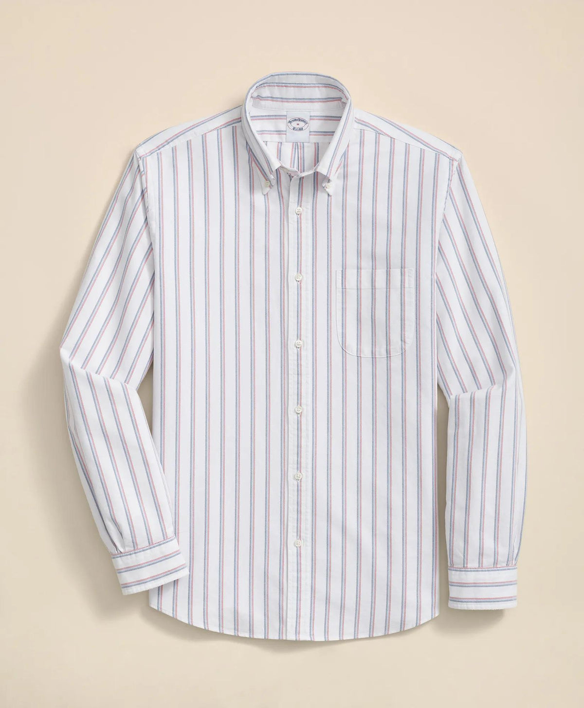 Friday Shirt, Oxford Ribbon Stripe | Brooks Brothers on sale
