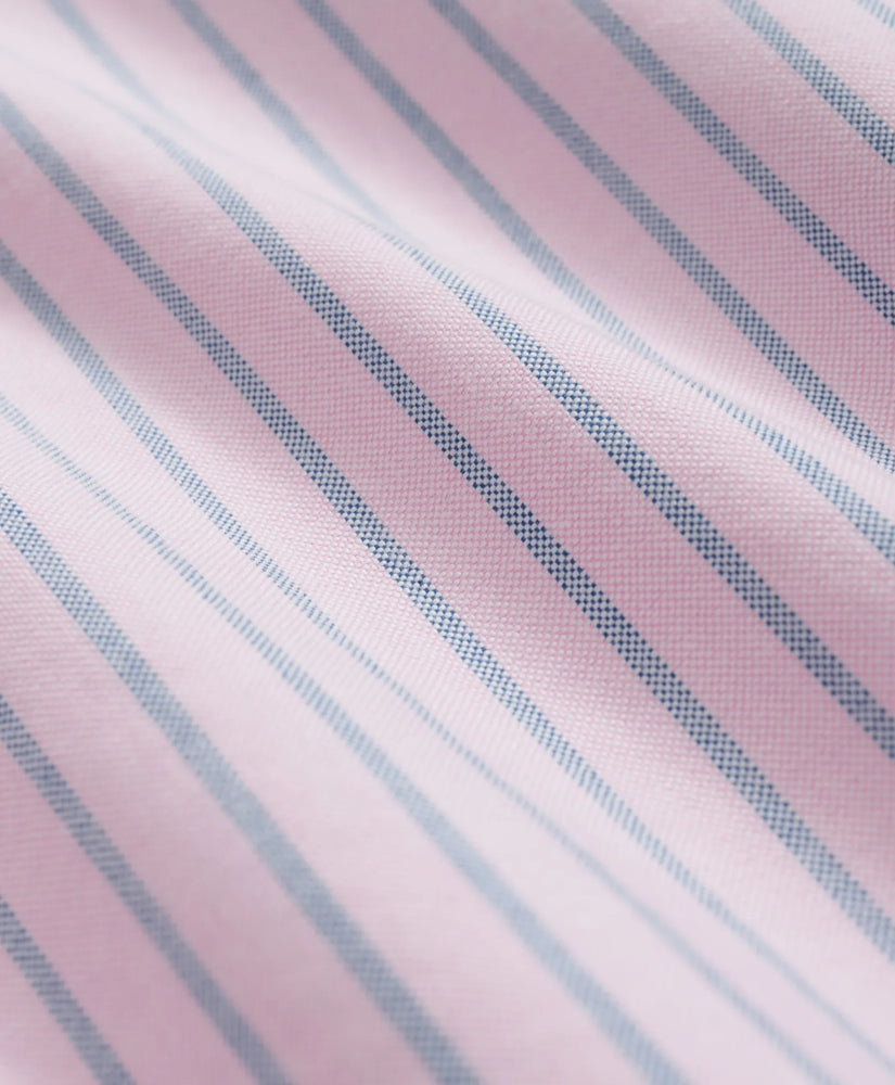 Friday Shirt, Oxford Ribbon Stripe | Brooks Brothers online shop