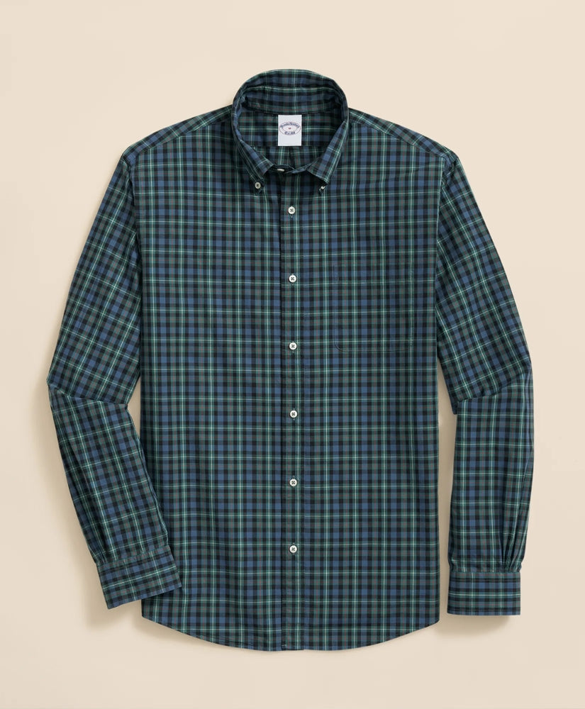 Friday Shirt, Poplin Stewart Tartan | Brooks Brothers cheap