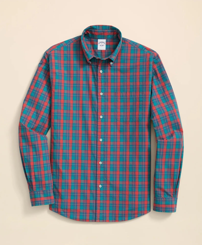 Friday Shirt, Poplin Stewart Tartan | Brooks Brothers cheap