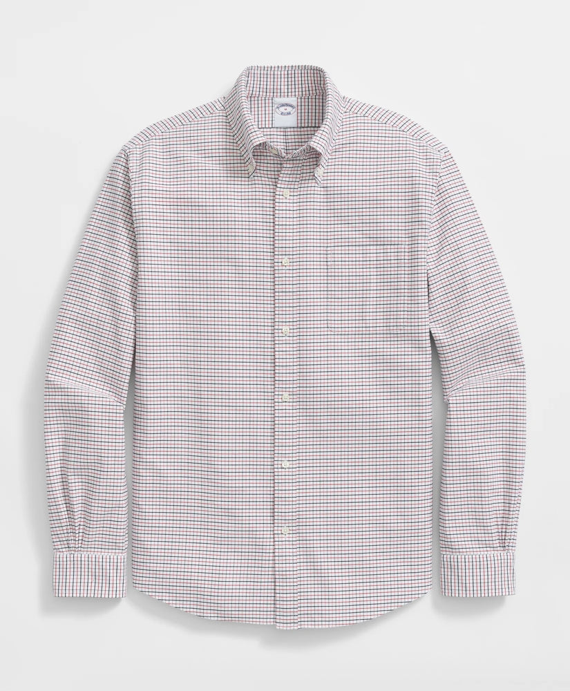 Friday Shirt, Oxford Tattersall | Brooks Brothers sale