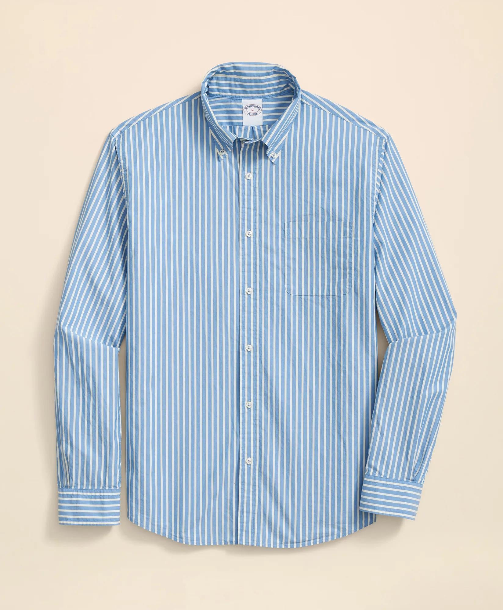Friday Shirt, Poplin Bengal Stripe | Brooks Brothers online