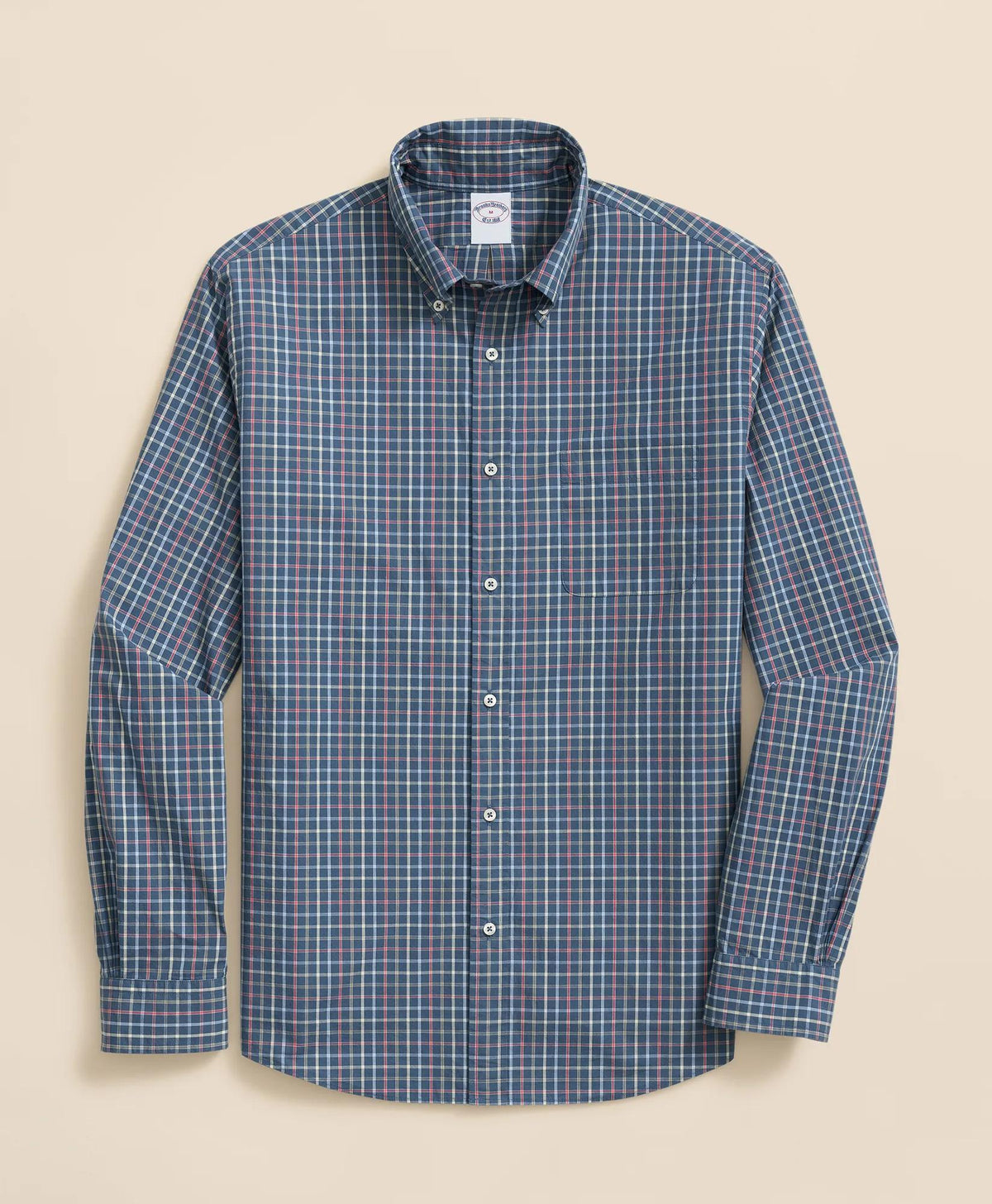 Friday Shirt, Poplin Windowpane | Brooks Brothers on sale