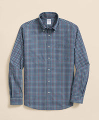 Friday Shirt, Poplin Windowpane | Brooks Brothers on sale