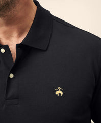 Golden Fleece® Big & Tall Stretch Supima® Long-Sleeve Polo Shirt | Brooks Brothers online shop