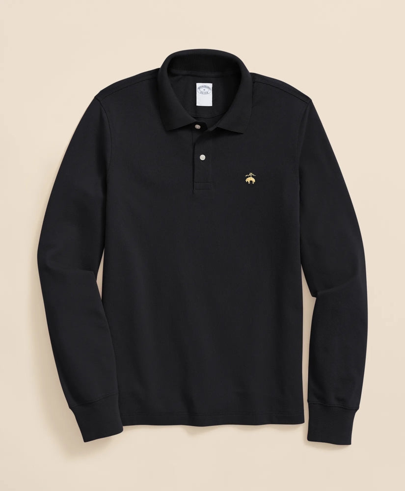 Golden Fleece® Stretch Supima® Long-Sleeve Polo Shirt | Brooks Brothers for sale