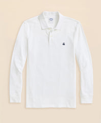 Golden Fleece® Stretch Supima® Long-Sleeve Polo Shirt | Brooks Brothers cheap