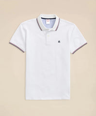 Golden Fleece® Supima® Tipped Polo Shirt | Brooks Brothers on sale