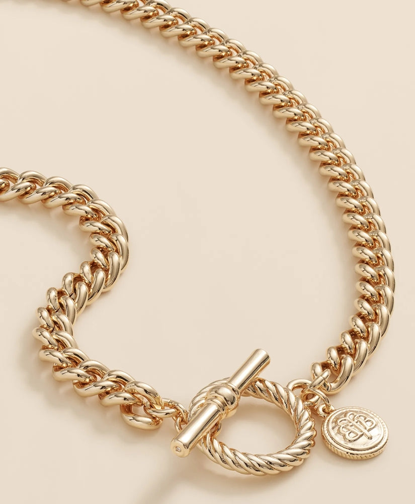 Gold-Plated Chain Necklace | Brooks Brothers discount