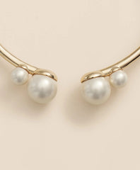 Gold-Tone Faux-Pearl Bangle | Brooks Brothers online shop