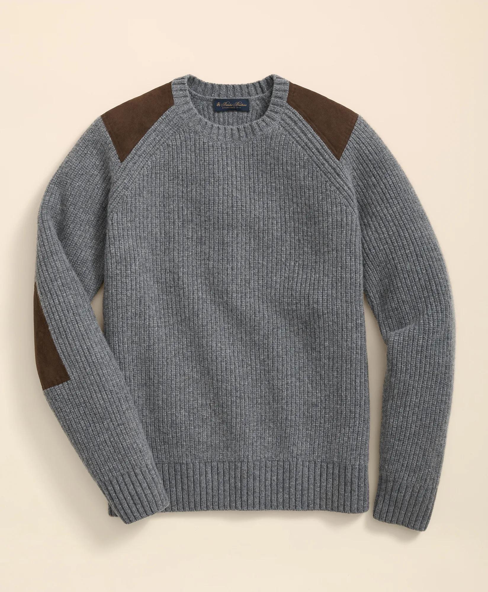 Lambswool Military Sweater | Brooks Brothers discount
