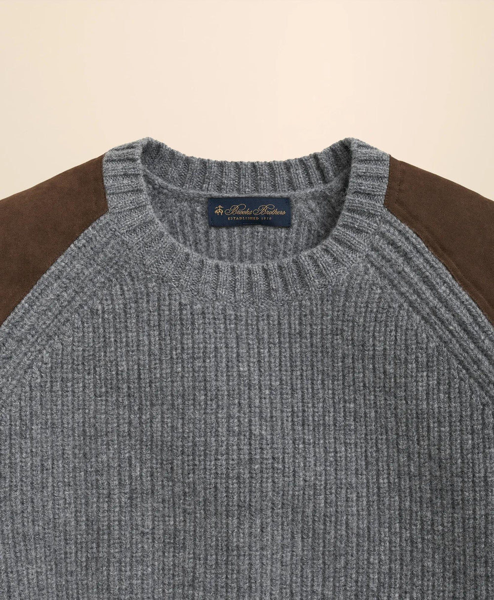 Lambswool Military Sweater | Brooks Brothers discount