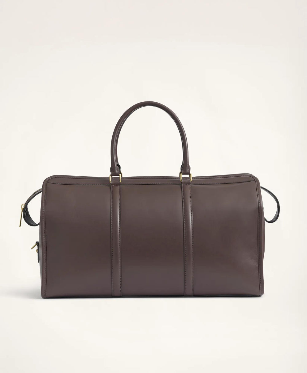 Leather Duffle Bag | Brooks Brothers online shop