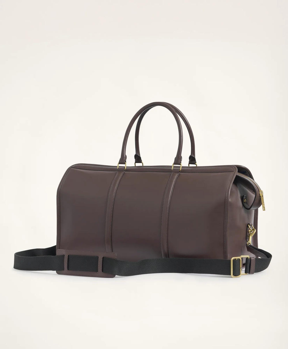 Leather Duffle Bag | Brooks Brothers online shop