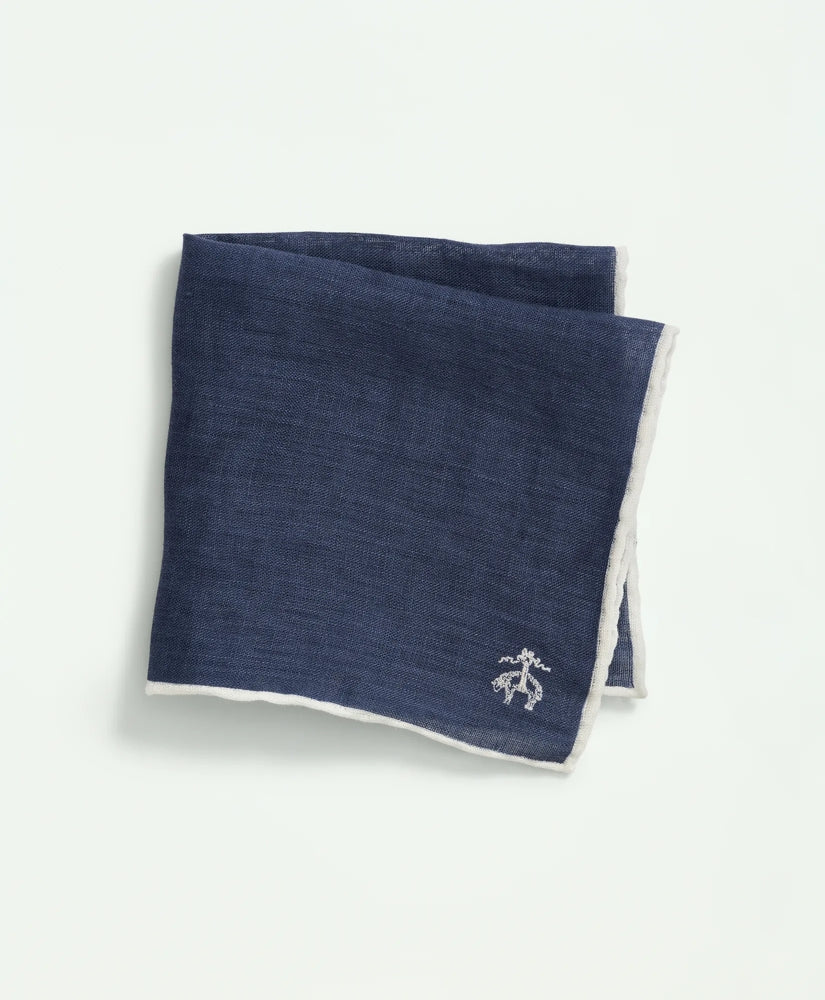 Linen Jacquard Pocket Square | Brooks Brothers cheap