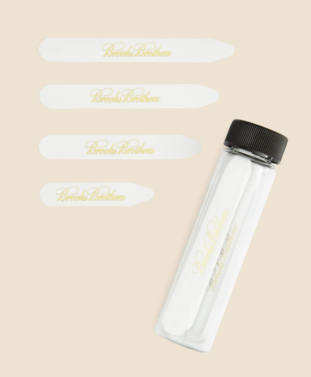 Logo Plastic Collar Stays | Brooks Brothers sale