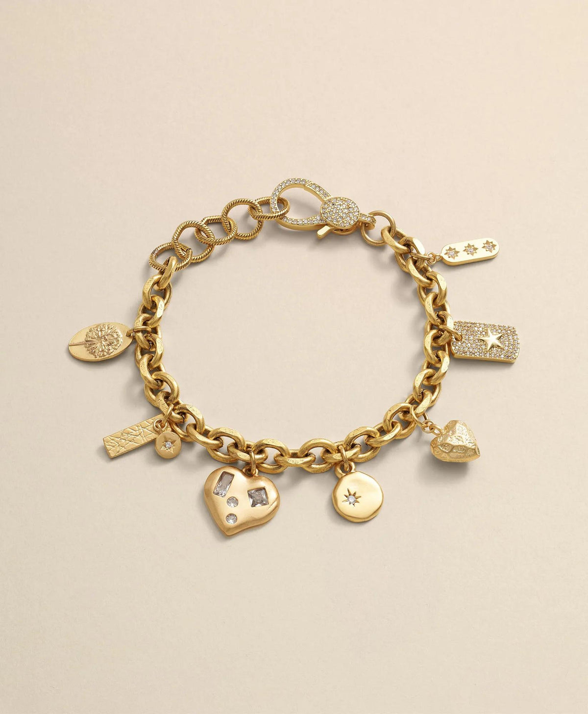 Loni Paul Charm Bracelet in 14K Plated Gold | Brooks Brothers online