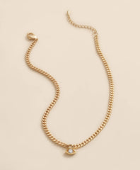 Loni Paul Crystal Evil Eye Necklace | Brooks Brothers sale