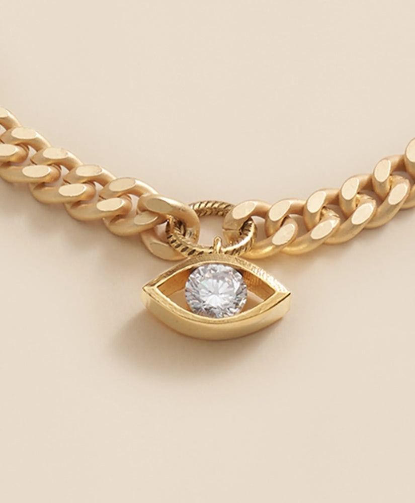 Loni Paul Crystal Evil Eye Necklace | Brooks Brothers sale