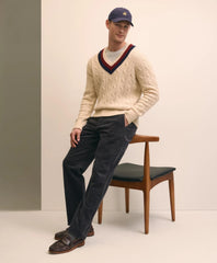 Merino Wool Archive Tennis Sweater | Brooks Brothers sale