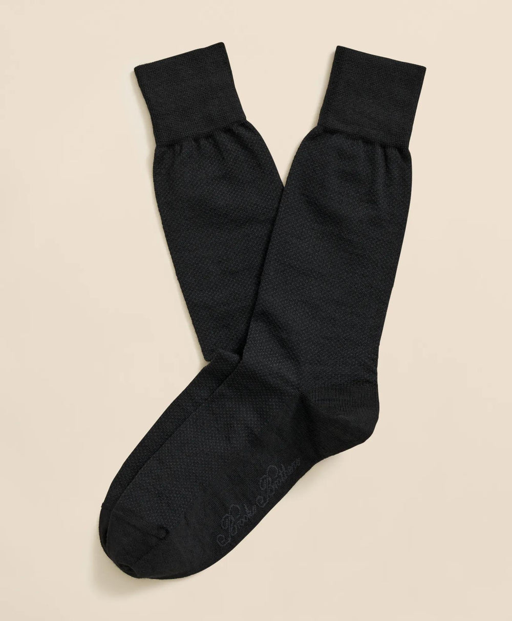 Merino-Wool-Blend Mini Dot Socks | Brooks Brothers for sale
