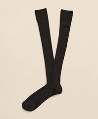 Merino Wool Blend Over-the-Calf Ribbed Socks | Brooks Brothers sale
