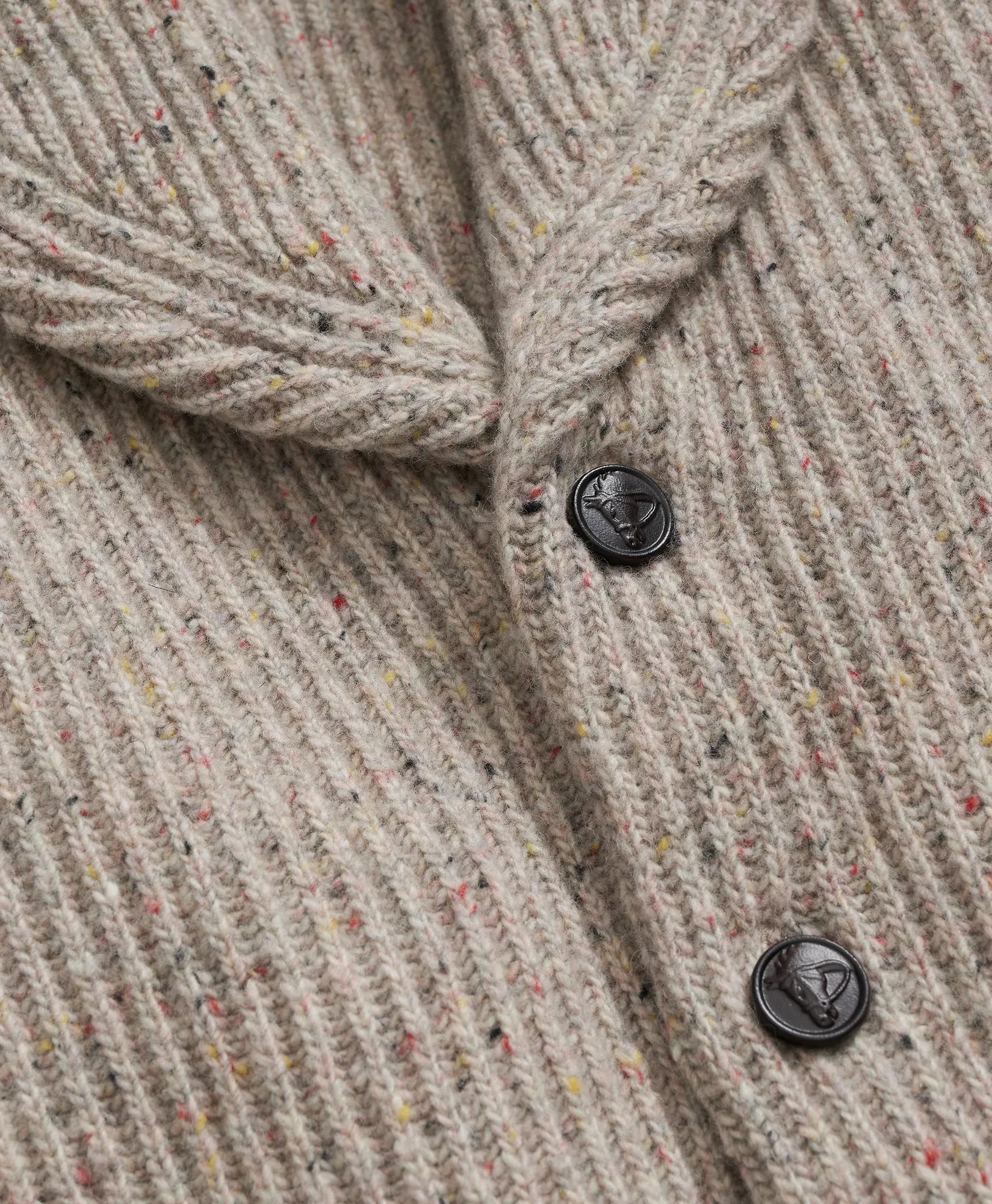 Merino Wool Donegal Shawl Cardigan | Brooks Brothers online