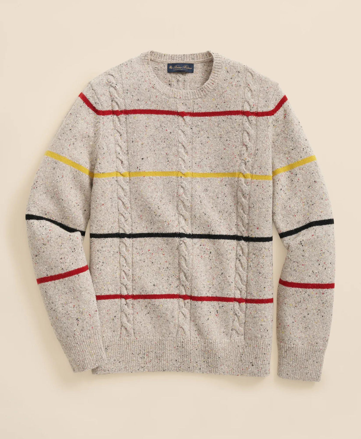 Merino Wool Donegal Stripe Sweater | Brooks Brothers cheap