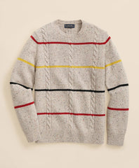 Merino Wool Donegal Stripe Sweater | Brooks Brothers cheap