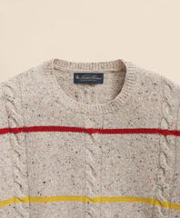 Merino Wool Donegal Stripe Sweater | Brooks Brothers cheap