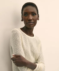 Merino Wool Lace Sweater | Brooks Brothers cheap