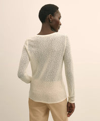 Merino Wool Lace Sweater | Brooks Brothers cheap