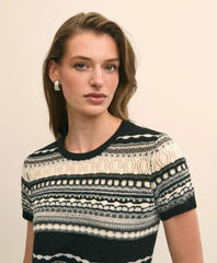 Merino Wool Pointelle Sweater Shell | Brooks Brothers sale